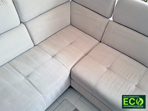 Polsterreinigung &Ouml;sterreich Nachher - sauberes Sofa